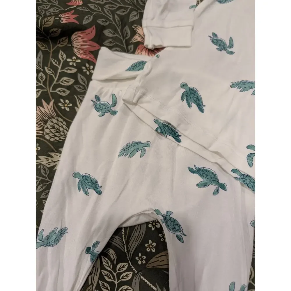 Carter's Turtle Print Soft Viscose Top and Pants Set